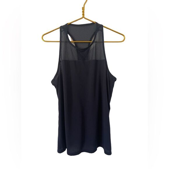 Athleta Airy Essence Tank In Navy Blue, Size Medium - Picture 3 of 4
